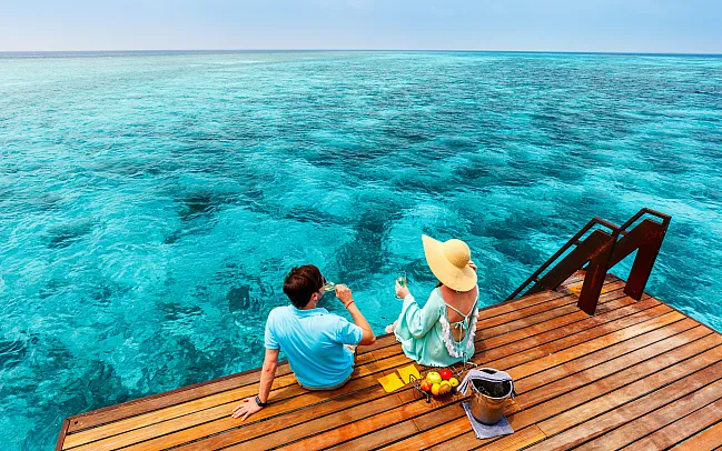 Honeymooning in the Maldives